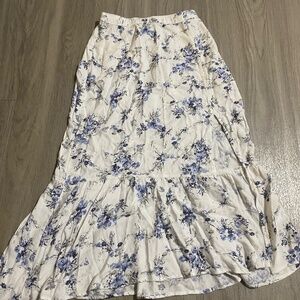 Floral Midi Skirt